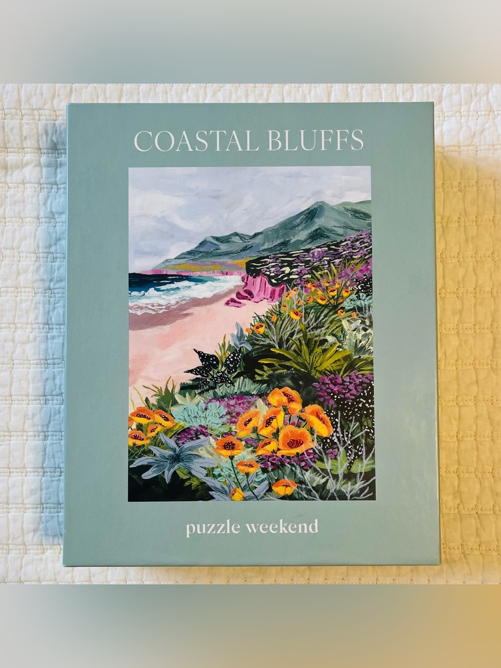 Puzzle Weekend Coastal Bluffs 1000 Piece Puzzle